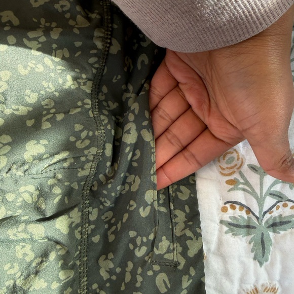 Z by Zella Green Patterned Running Shorts - Picture 6 of 6